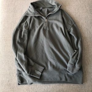 Aerie Half Zip Sweatshirt